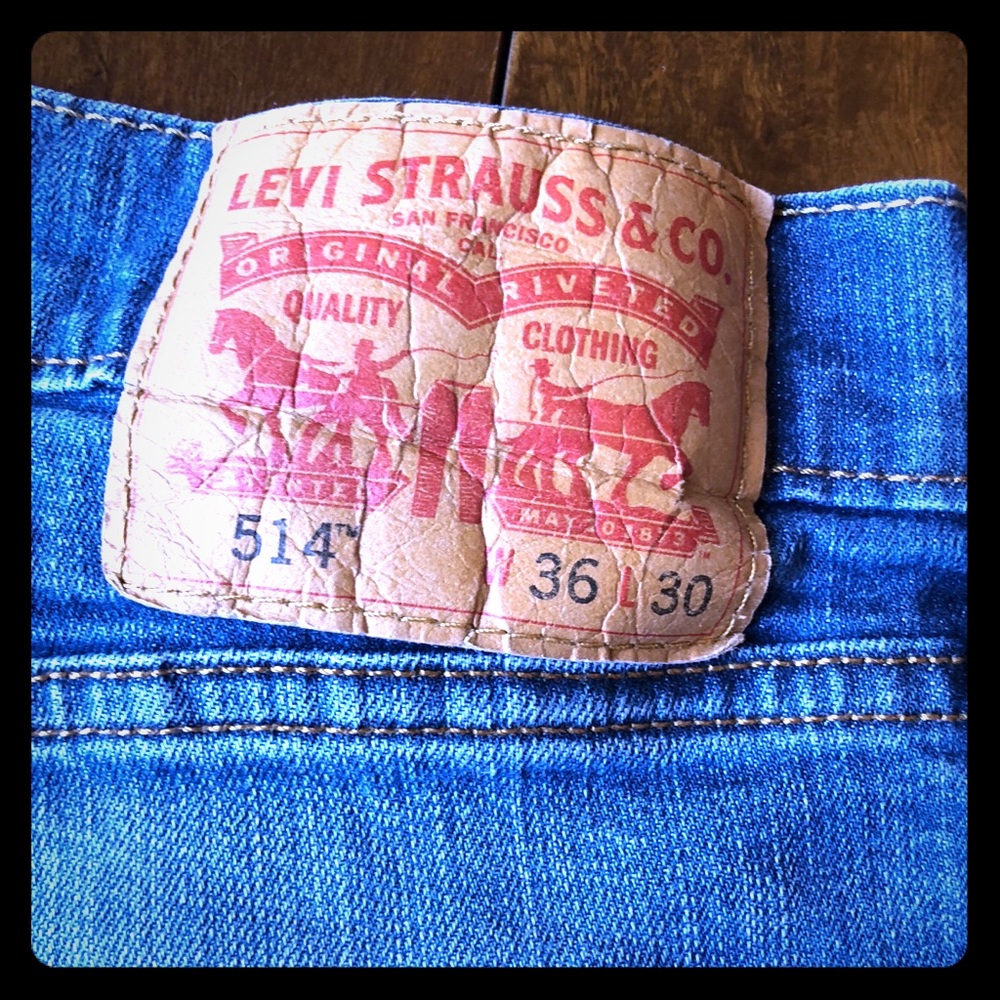 Vintage Levi 514 Jeans 36x30